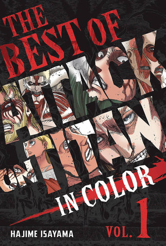 The Best of Attack On Titan in Color, Vol. 01.